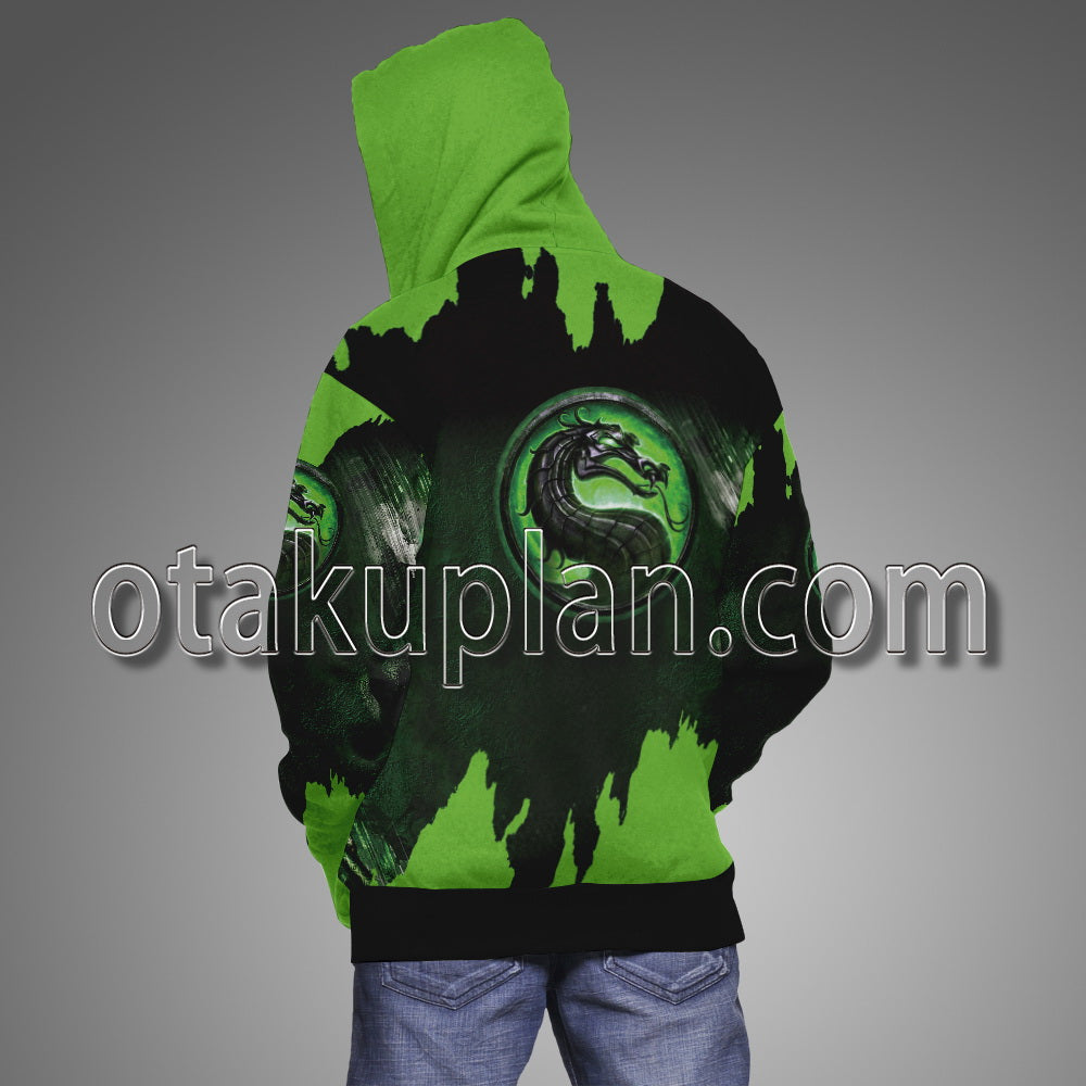 Jade Mortal Kombat Green Hoodie