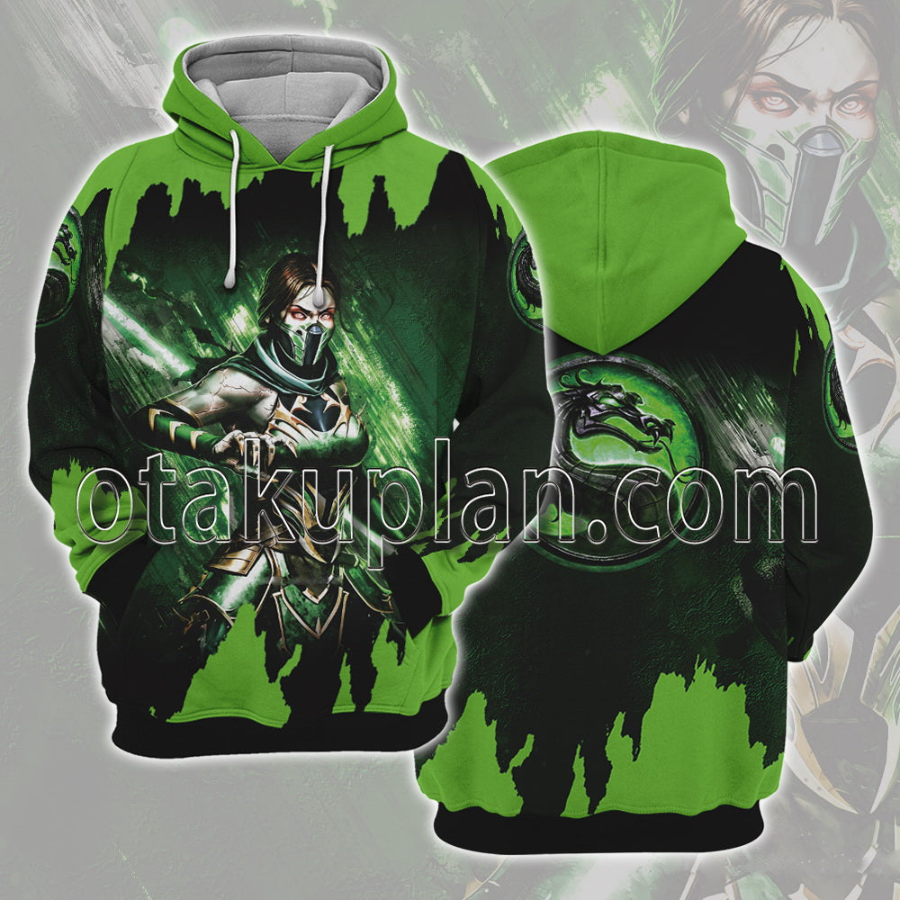 Jade Mortal Kombat Green Hoodie
