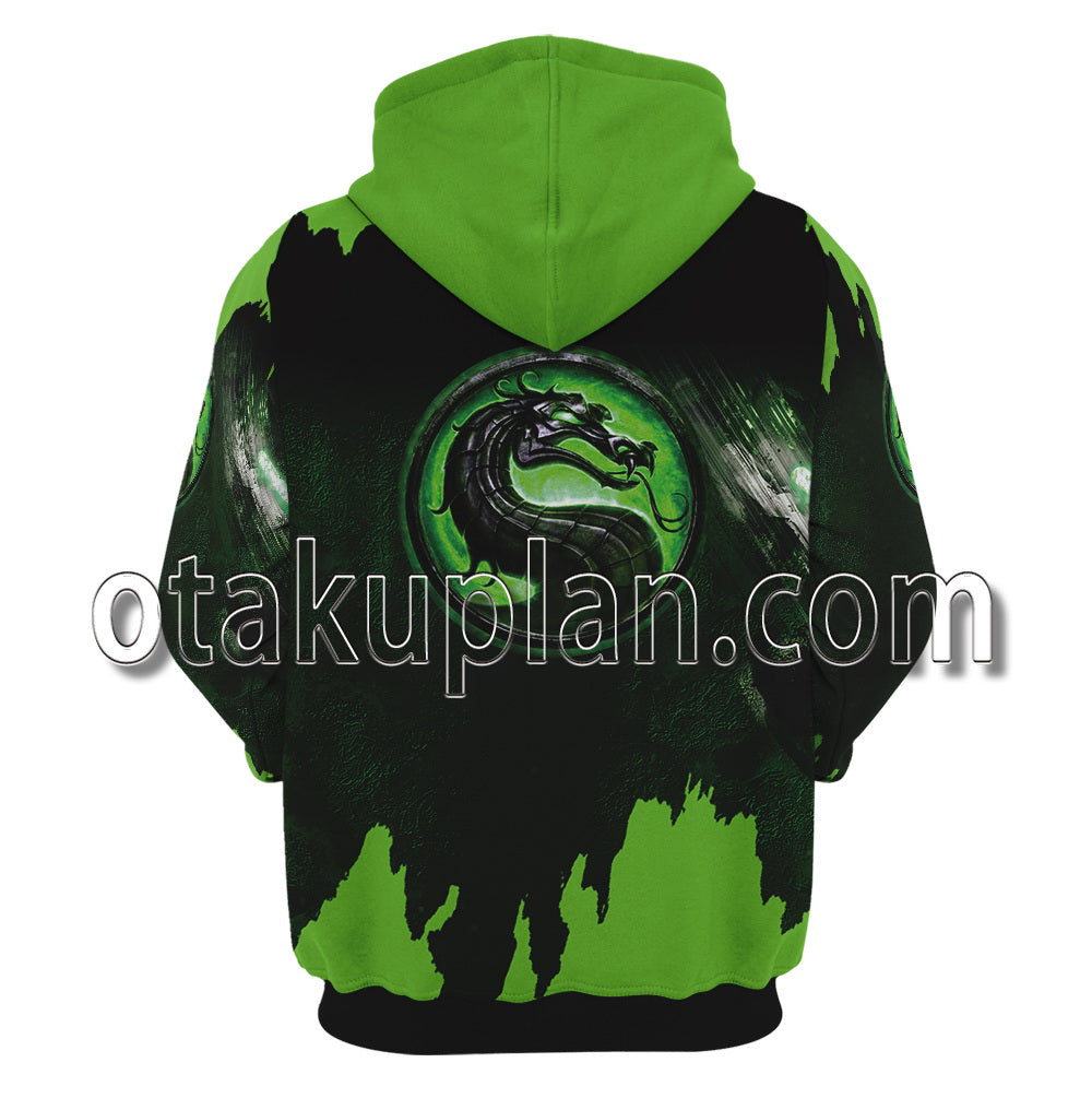 Jade Mortal Kombat Green Hoodie