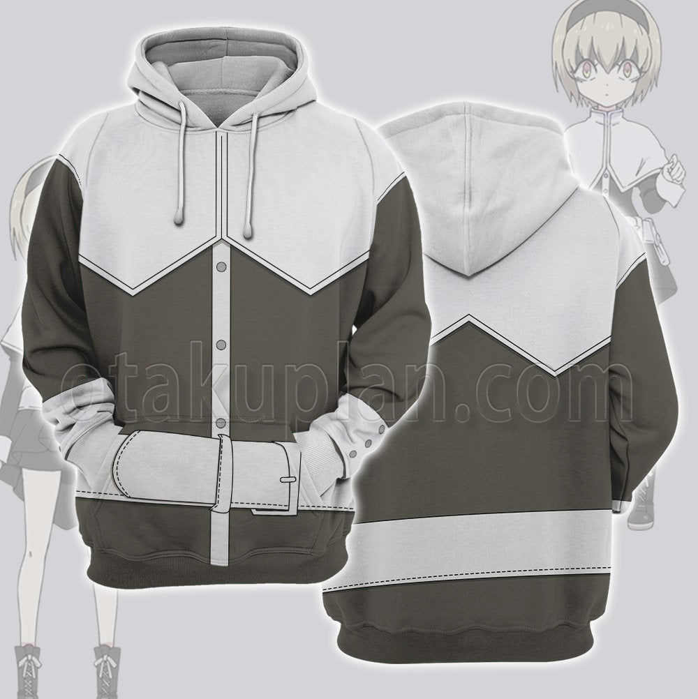 Jashin-chan Dropkick X Pekora uniform Hoodie
