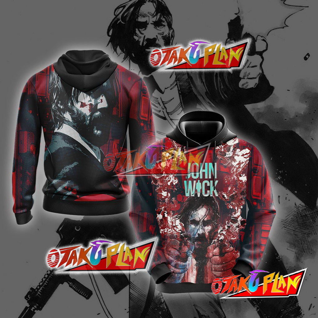 John Wick 2 Unisex 3D Hoodie