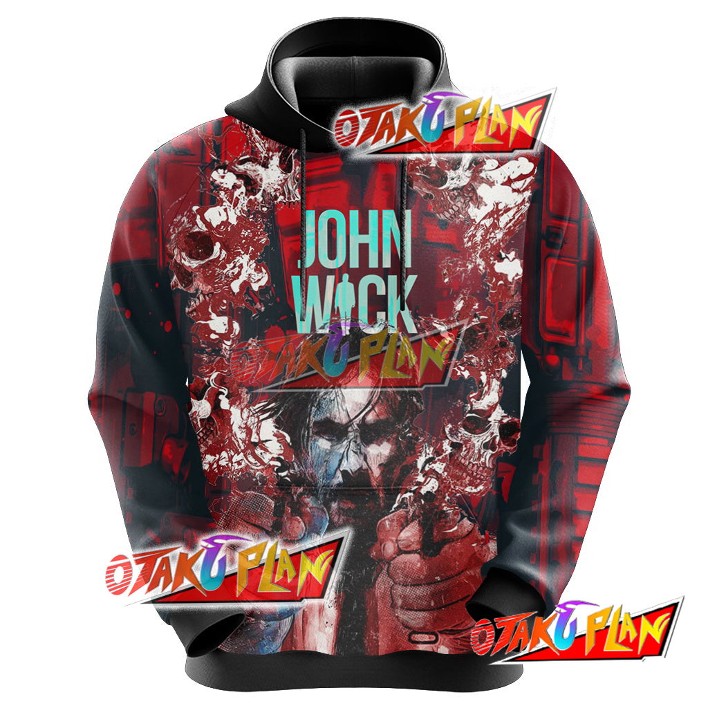 John Wick 2 Unisex 3D Hoodie