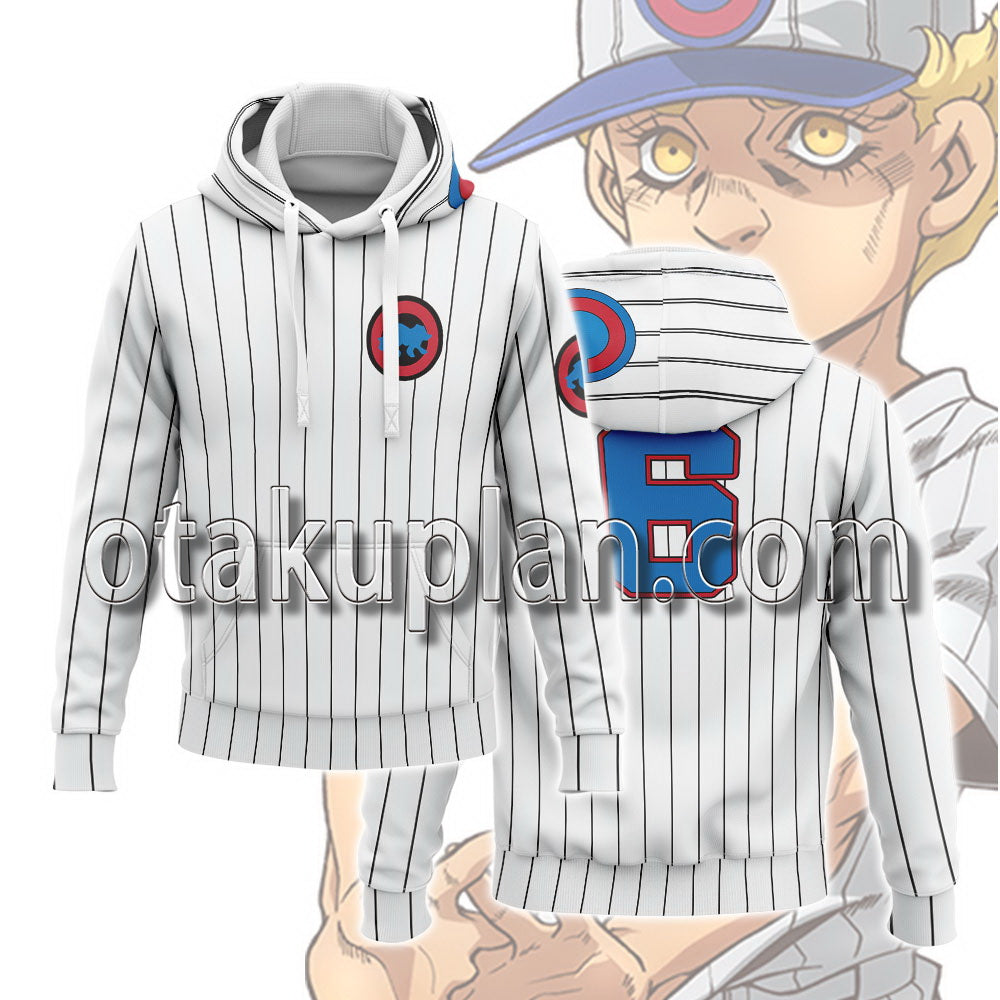 Anime Stone Ocean Emporio Alnino Cosplay Hoodie