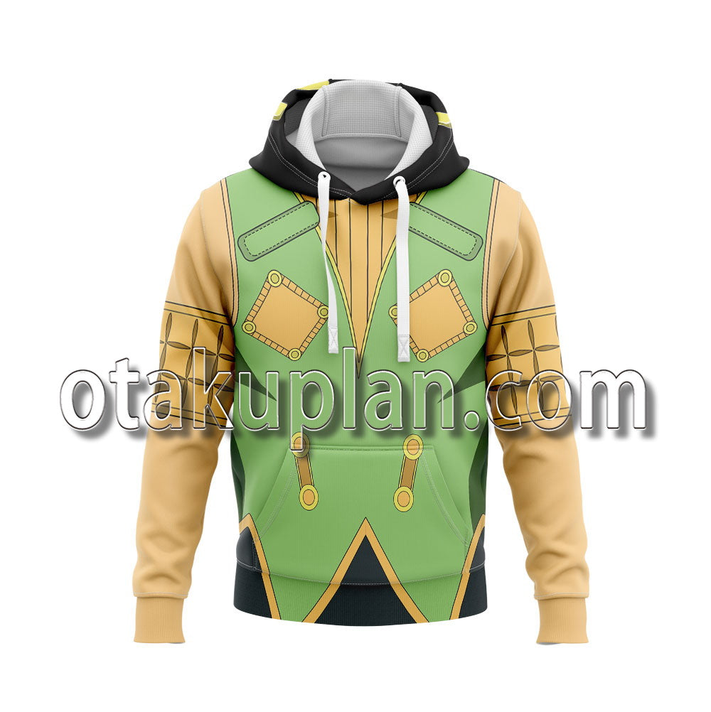 Anime Stone Ocean Ermes Costello Cosplay Hoodie