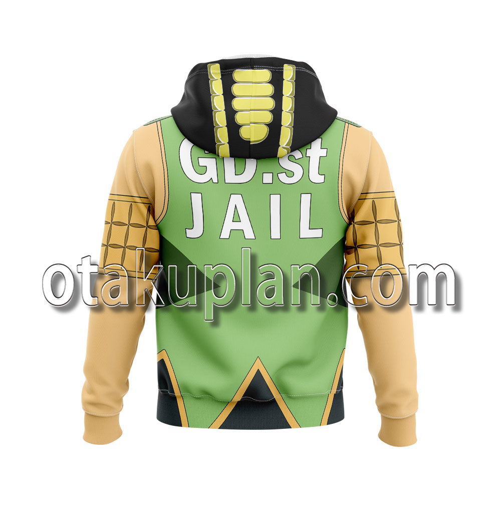 Anime Stone Ocean Ermes Costello Cosplay Hoodie