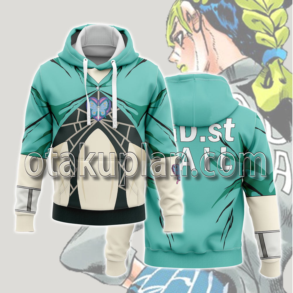 Anime Stone Ocean Jolyne Cujoh Cosplay Hoodie