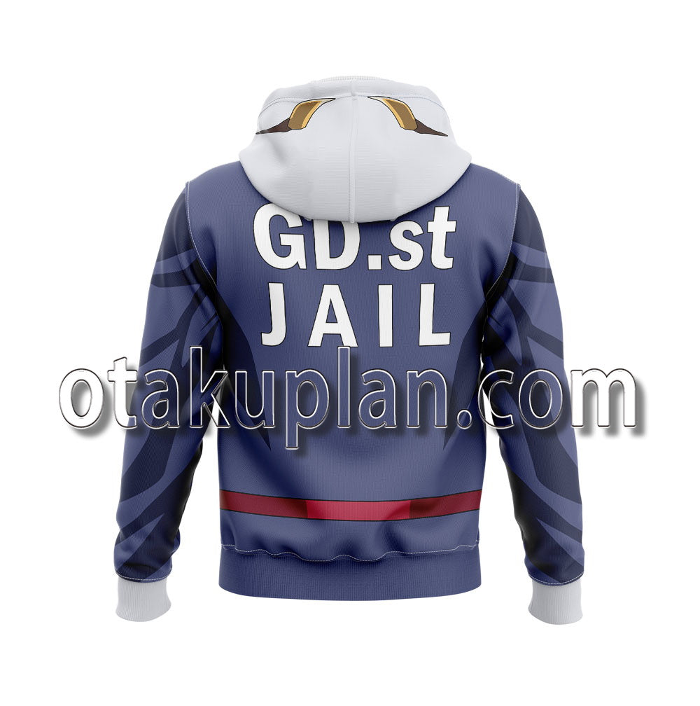 Anime Stone Ocean Weather Report Cosplay Hoodie