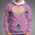 Anime Giovanna Giorno Purple Cosplay Hoodie