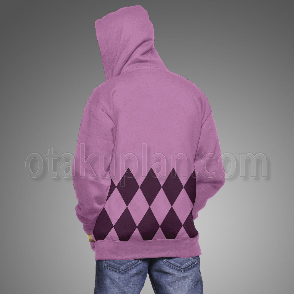 Anime Giovanna Giorno Purple Cosplay Hoodie