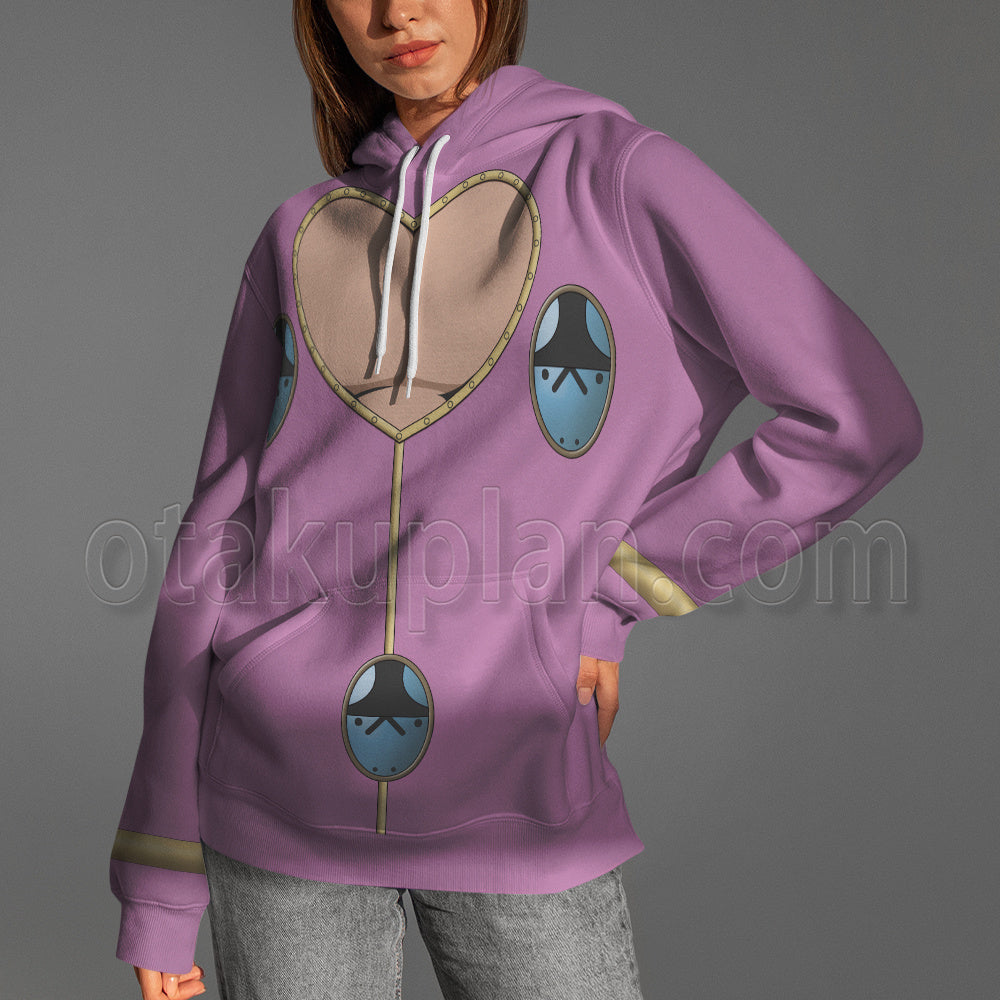 Anime Giovanna Giorno Purple Cosplay Hoodie