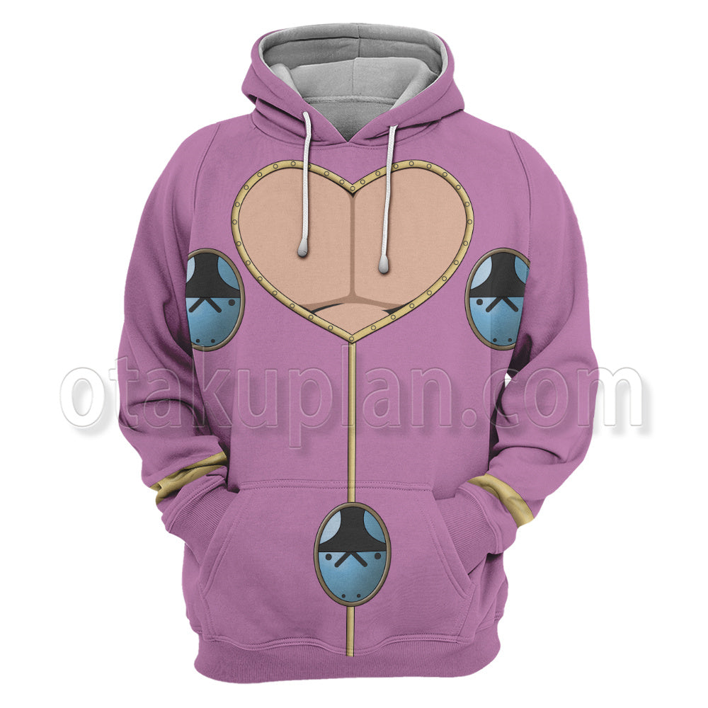Anime Giovanna Giorno Purple Cosplay Hoodie