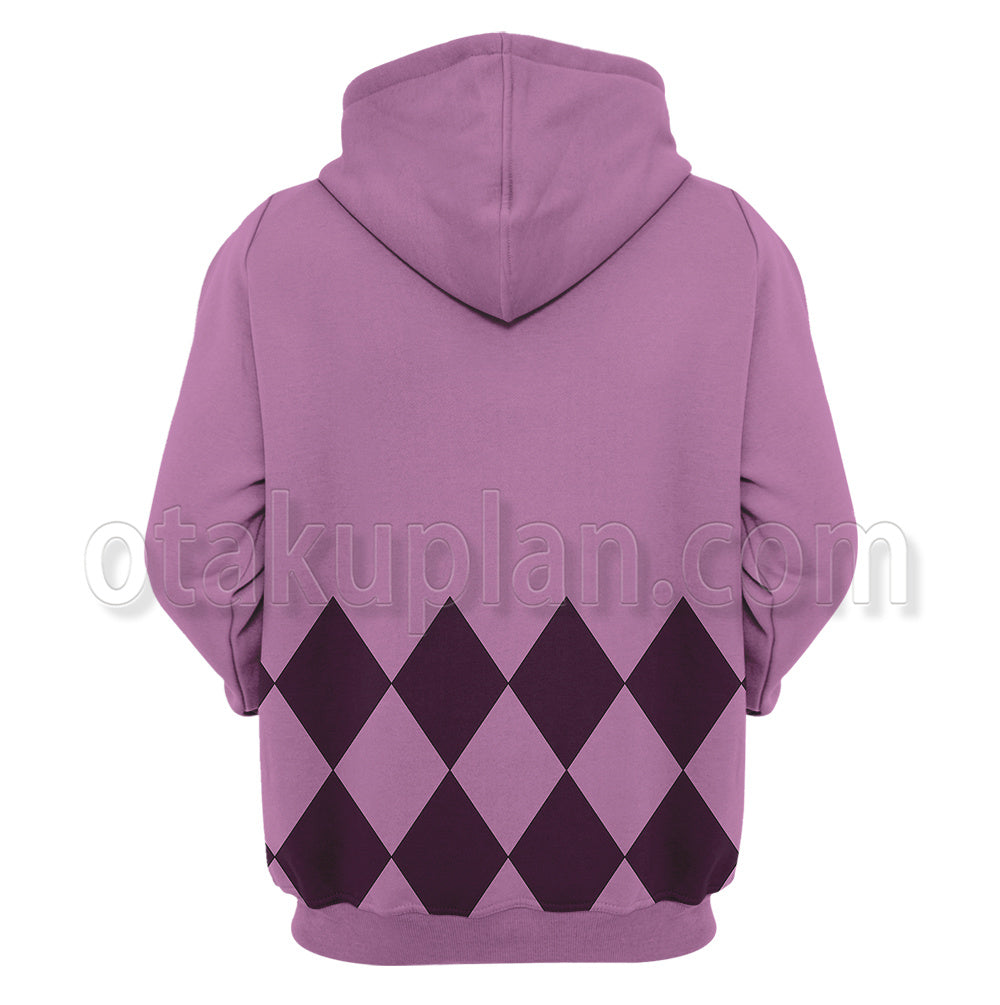Anime Giovanna Giorno Purple Cosplay Hoodie