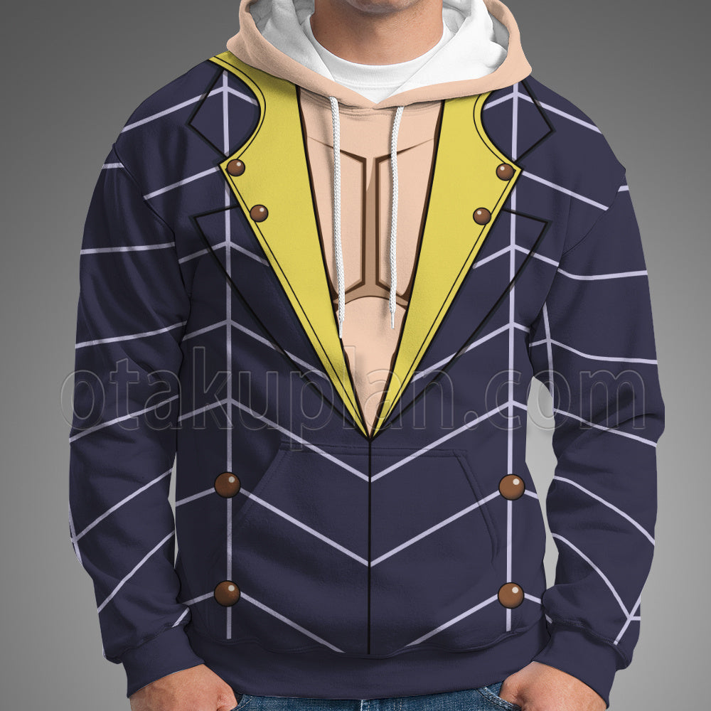 Anime Prosciutto Purple Suit Cosplay Hoodie