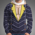 Anime Prosciutto Purple Suit Cosplay Hoodie