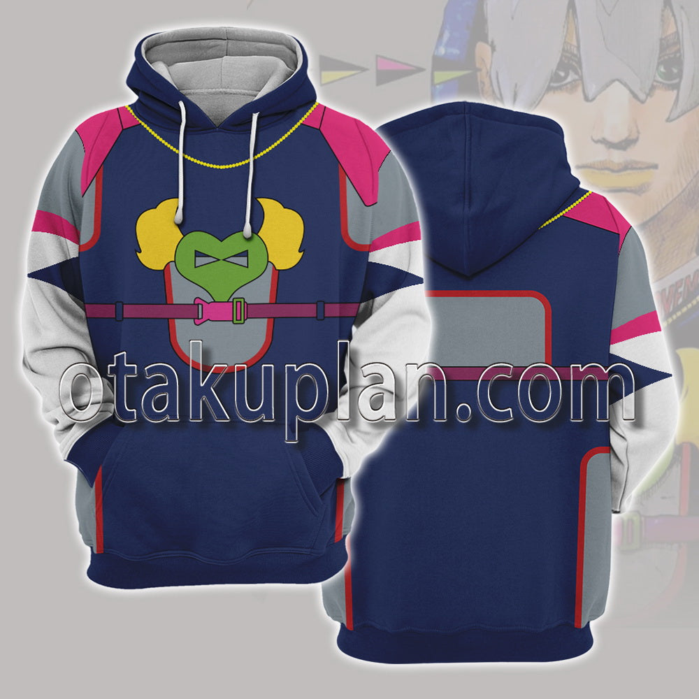 Anime Adventure The Anime Lands Jodio Joestar Cosplay Hoodie