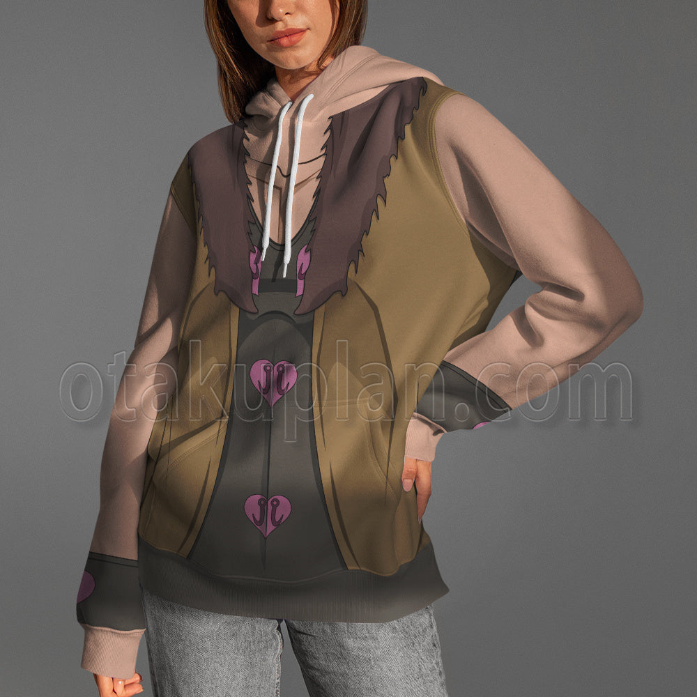 Anime Bizarre Pesci Brown Cosplay Hoodie