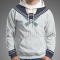 Anime Amanai Riko School Unfiorm Cosplay Hoodie
