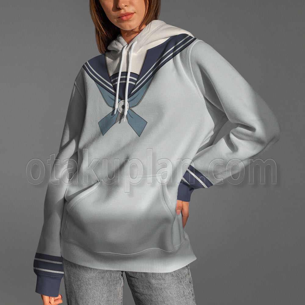 Anime Amanai Riko School Unfiorm Cosplay Hoodie