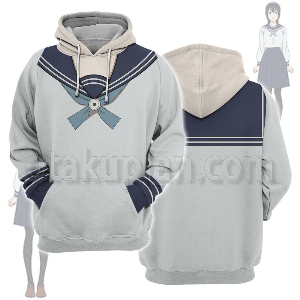Anime Amanai Riko School Unfiorm Cosplay Hoodie