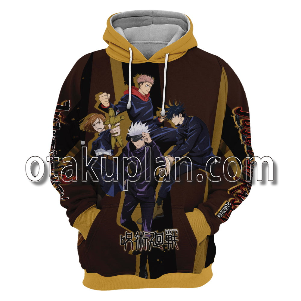 Anime Black Poster Hoodie