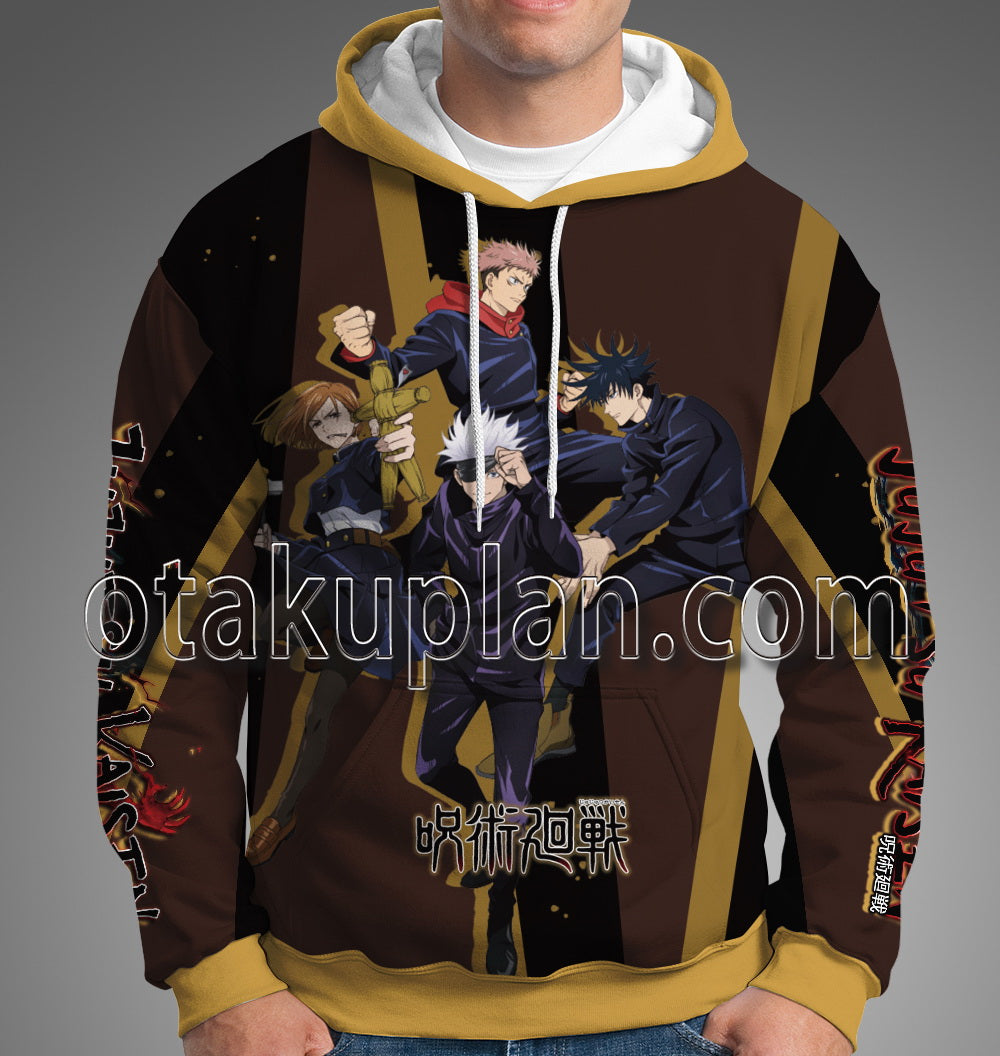 Anime Black Poster Hoodie