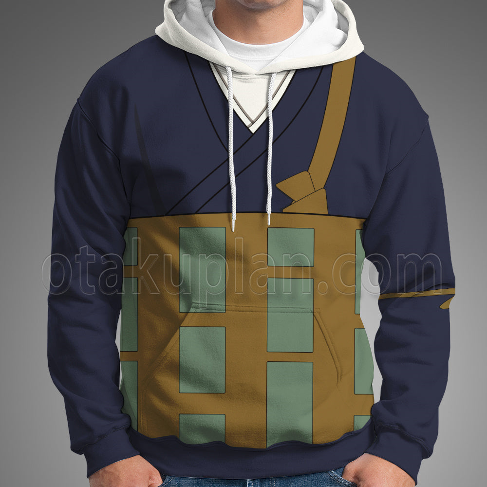 Anime Getou Suguru Kimono Lattice Cosplay Hoodie