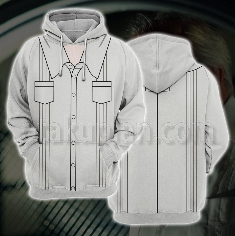 Jurassic Park Hammond Uniform Cosplay Hoodie