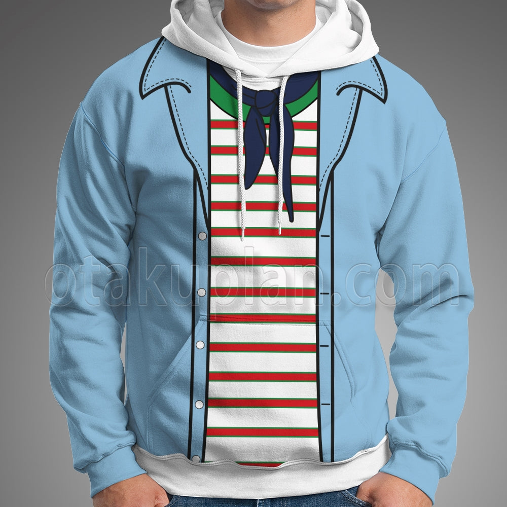 Jurassic Park Joseph Mazzello Uniform Cosplay Hoodie