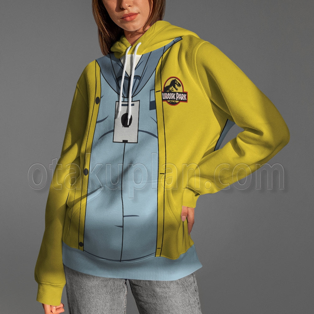 Jurassic Park Nedry Uniform Cosplay Hoodie