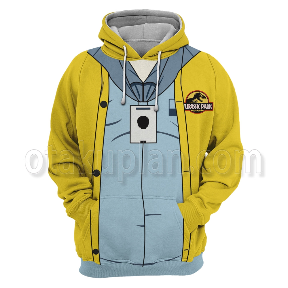 Jurassic Park Nedry Uniform Cosplay Hoodie