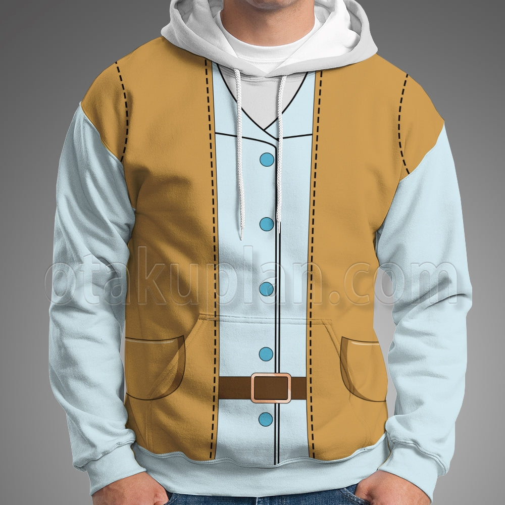 Jurassic Park Robert Muldoon 1993 Cosplay Hoodie