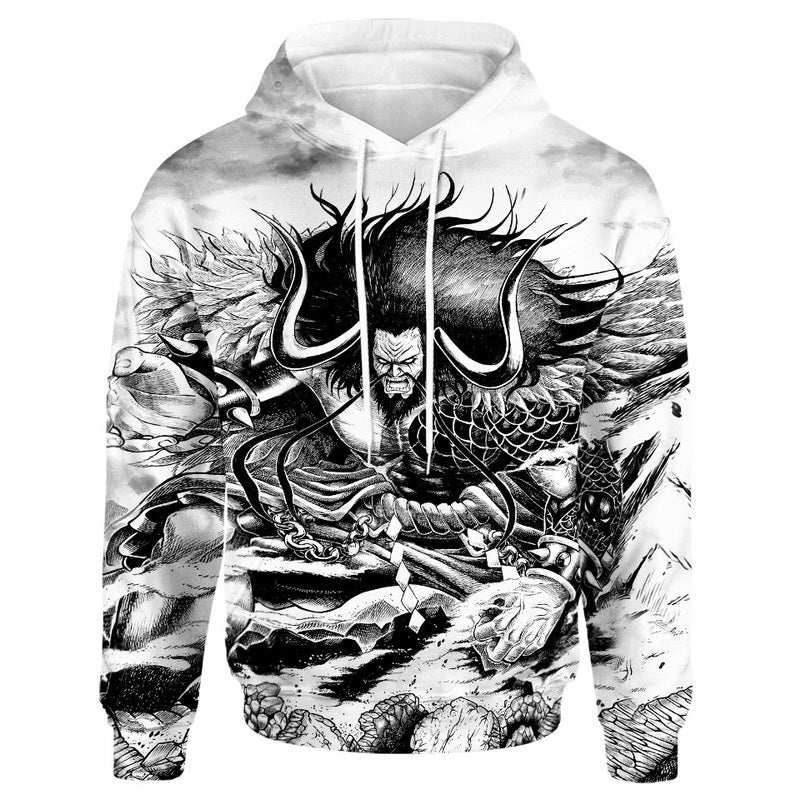 Kaido Black and White Hoodie / T-Shirt