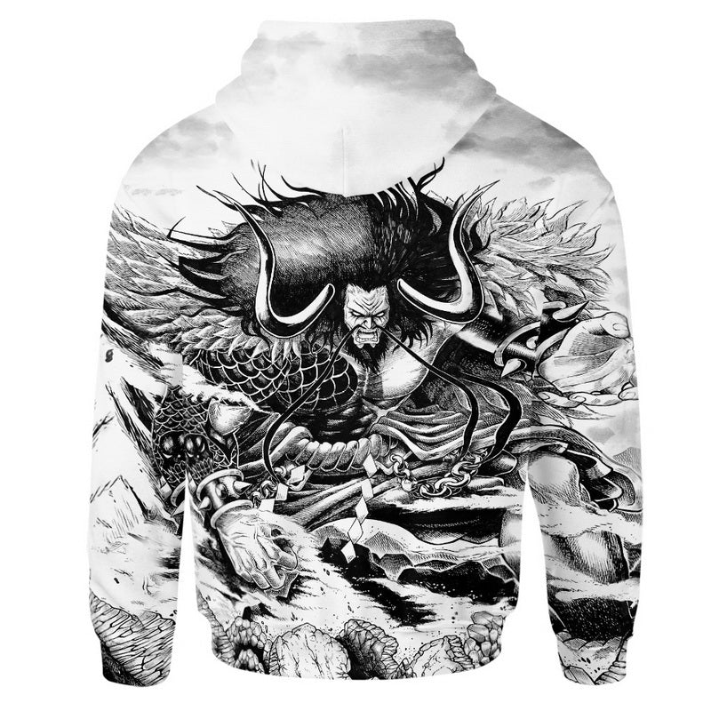 Kaido Black and White Hoodie / T-Shirt