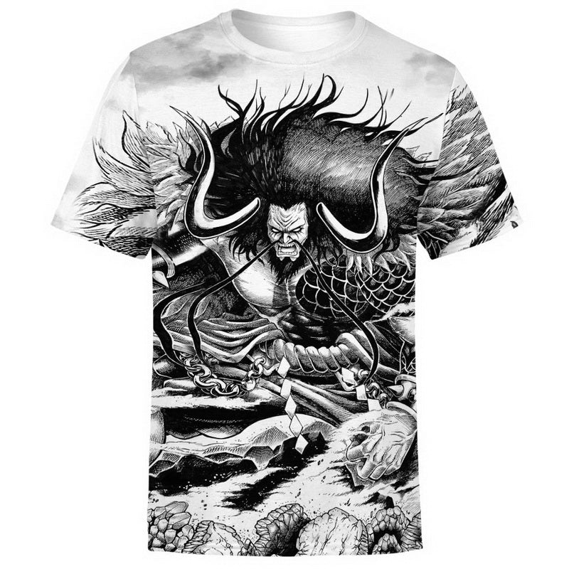 Kaido Black and White Hoodie / T-Shirt