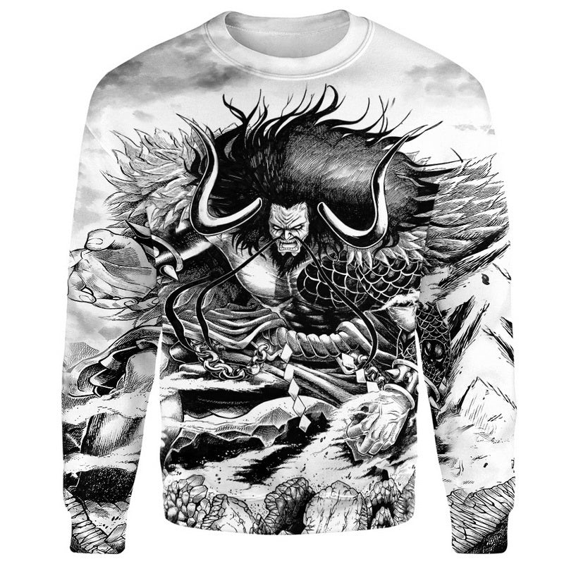 Kaido Black and White Hoodie / T-Shirt
