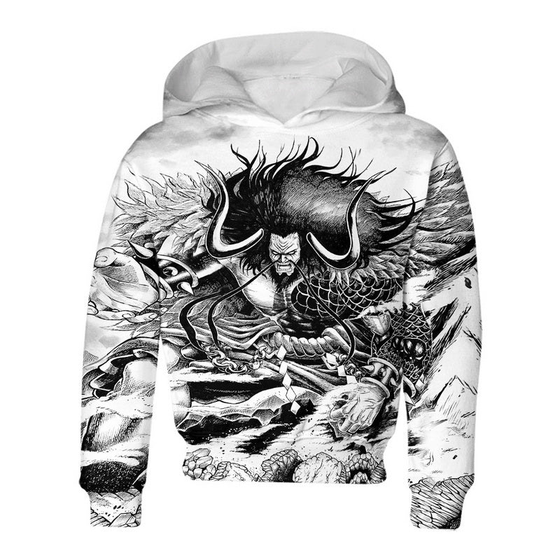 Kaido Black and White Hoodie / T-Shirt