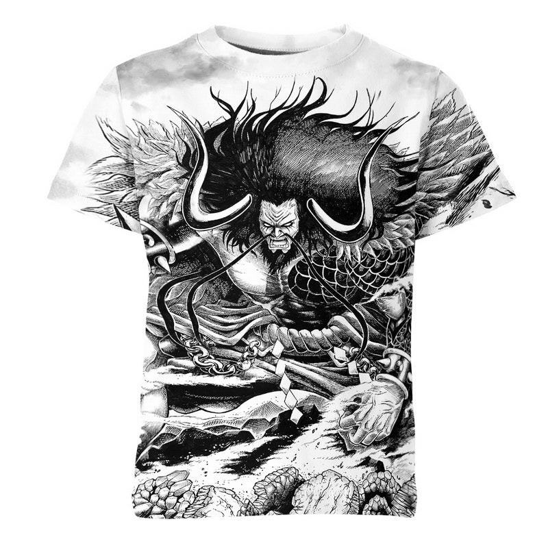Kaido Black and White Hoodie / T-Shirt