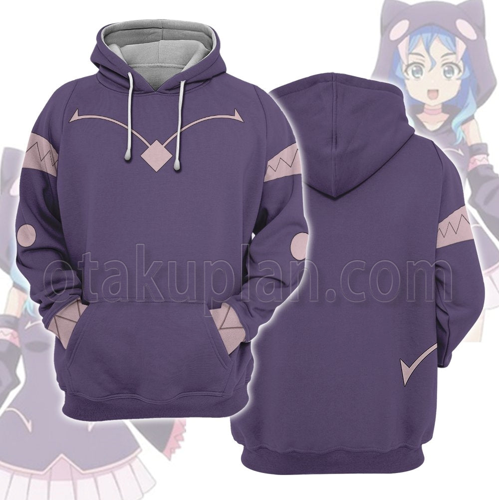 Kaijin Kaihatsu-bu no Kuroitsu-san Hydra uniform Hoodie