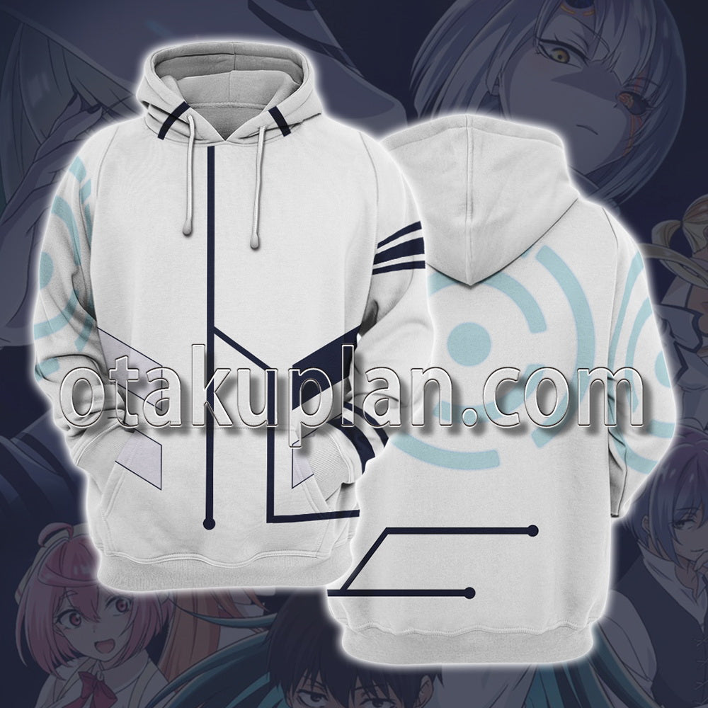 Kamikatsu Working For God In A Godless World Atar White Cape Cosplay Hoodie