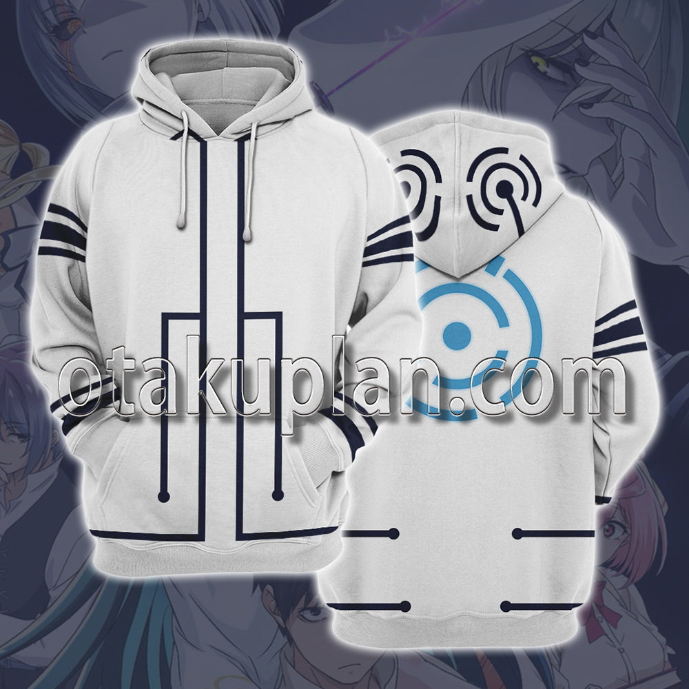 Kamikatsu Working For God In A Godless World Loki White Coat Cosplay Hoodie