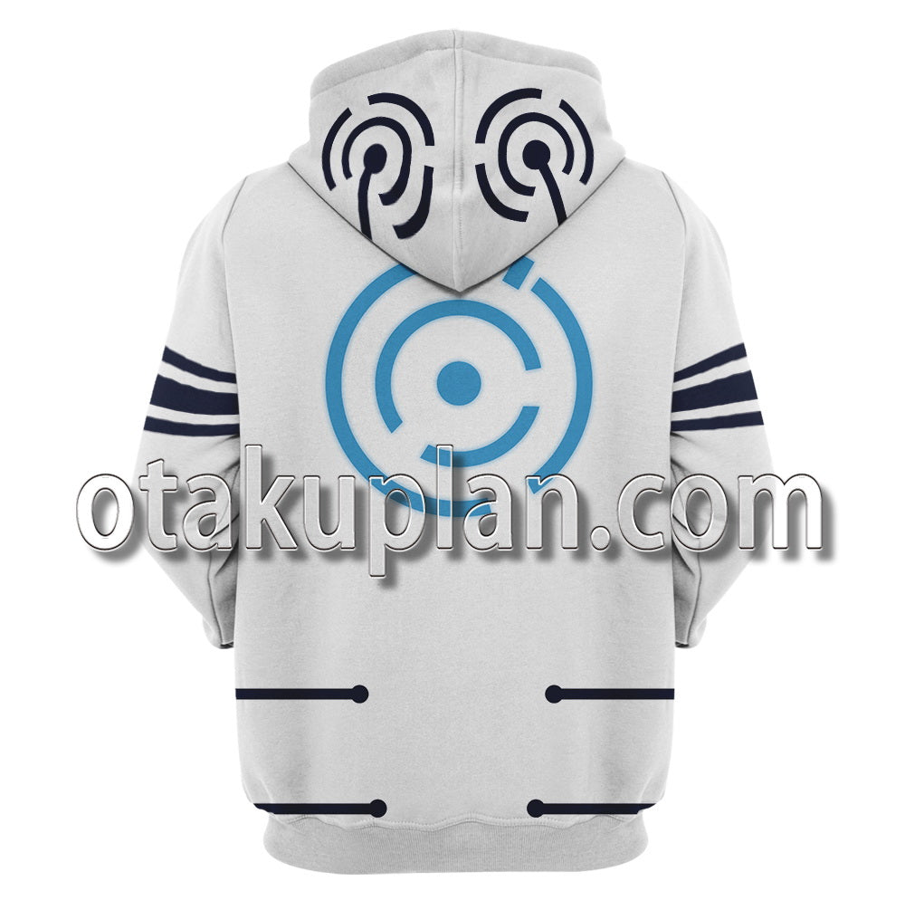 Kamikatsu Working For God In A Godless World Loki White Coat Cosplay Hoodie
