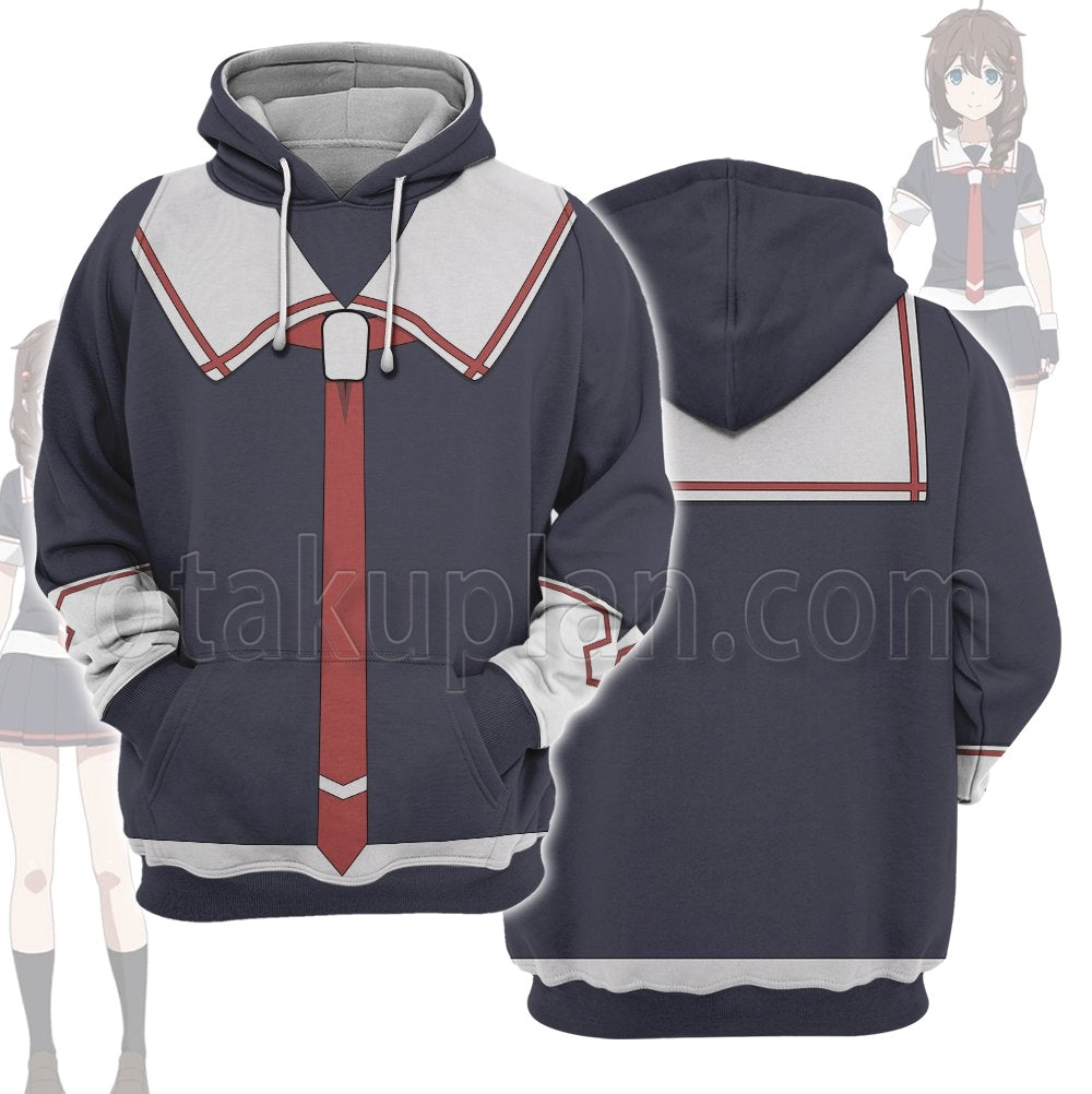 KanColle Itsuka Ano Umi de Shigure uniform Hoodie