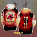 Karate Kid and Cobra Kai Red Hoodie