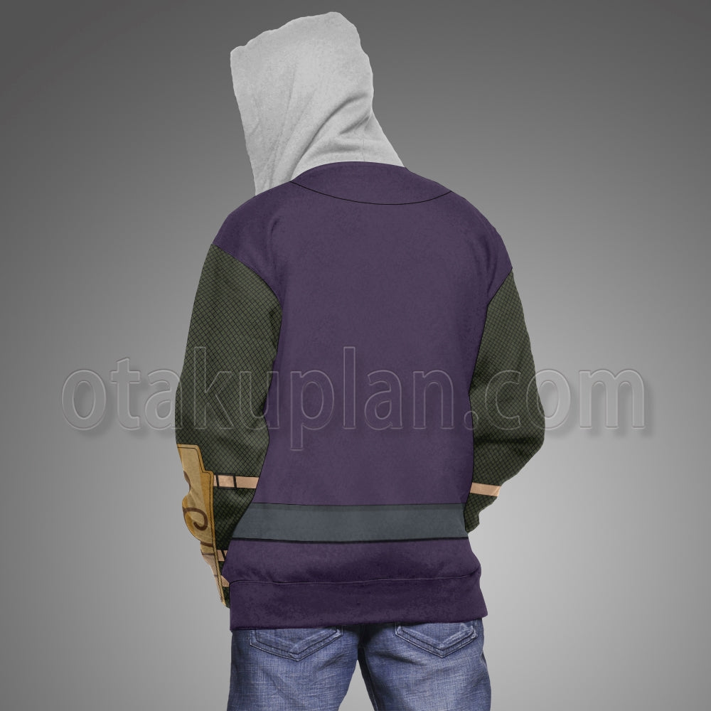 Kekkaishi Shishio Gen Uniform Cosplay Hoodie