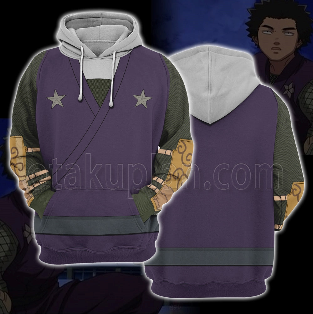 Kekkaishi Shishio Gen Uniform Cosplay Hoodie