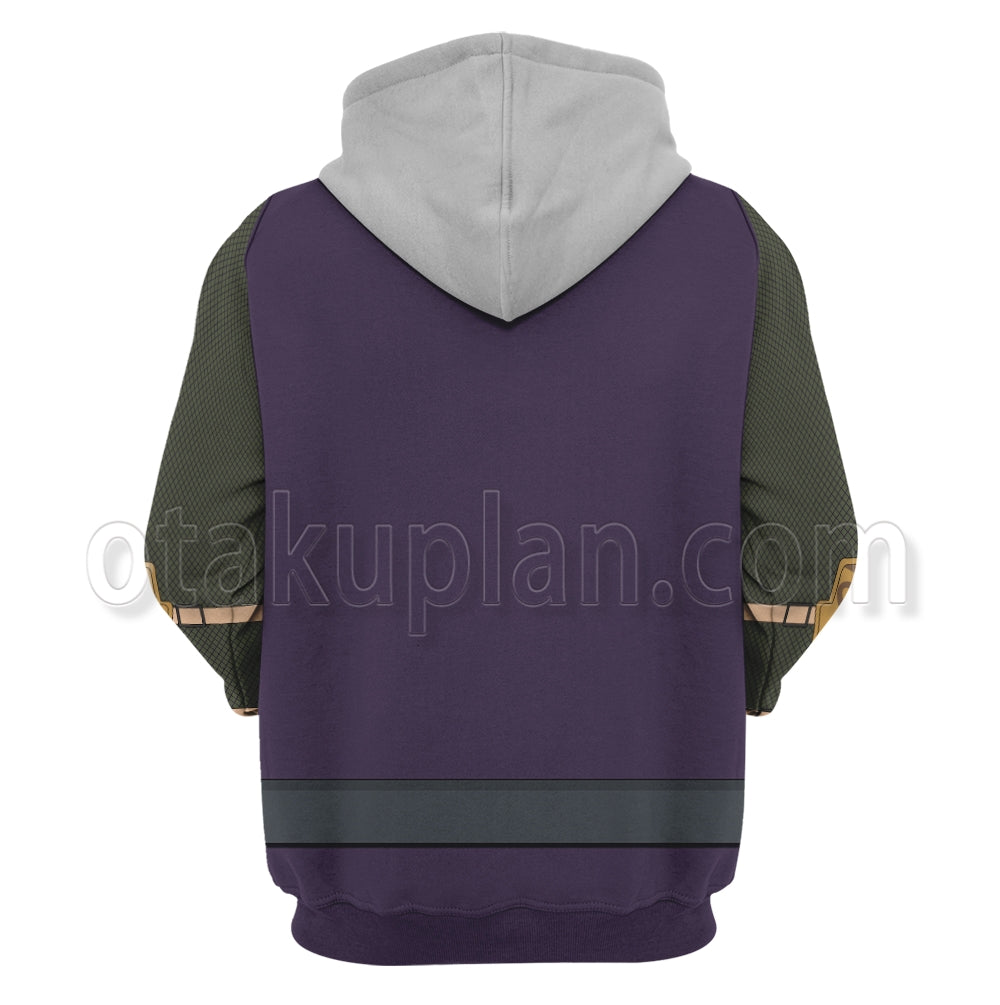 Kekkaishi Shishio Gen Uniform Cosplay Hoodie