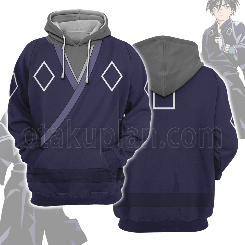 Kekkaishi Sumimura Yoshimori Kimono Cosplay Hoodie