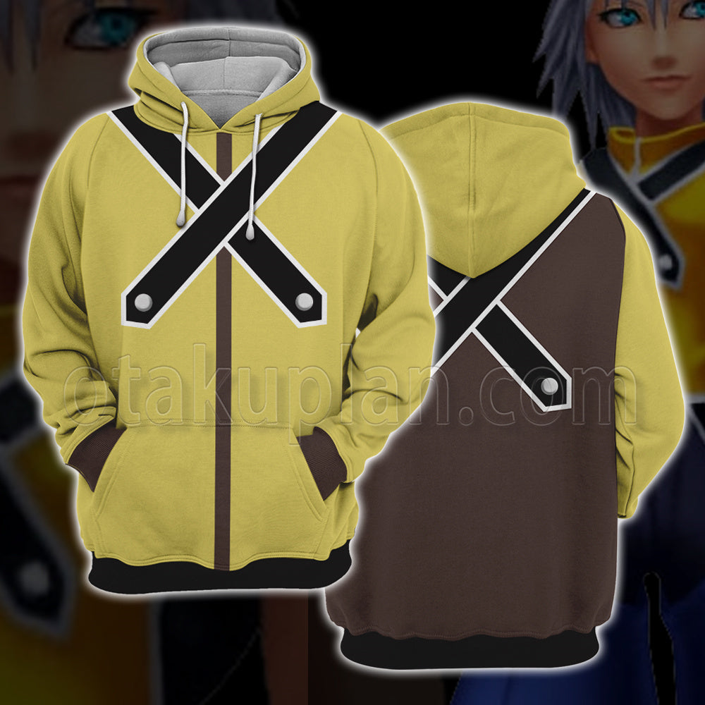 Kingdom Hearts 1 Riku Cosplay Hoodie