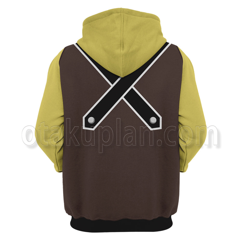 Kingdom Hearts 1 Riku Cosplay Hoodie