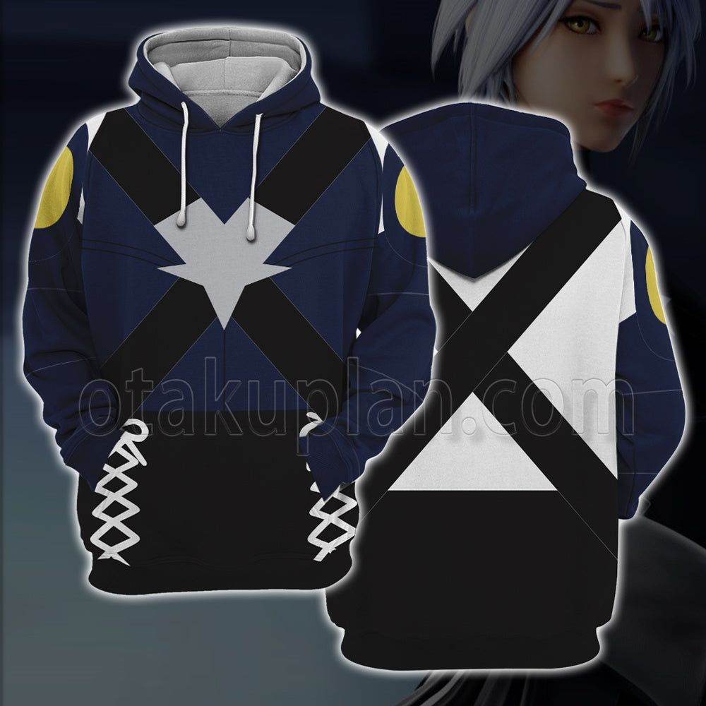 Kingdom Hearts 3 Aqua Cosplay Hoodie